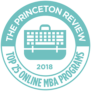 The Princeton Review - Top 25 Online MBA Programs 2018