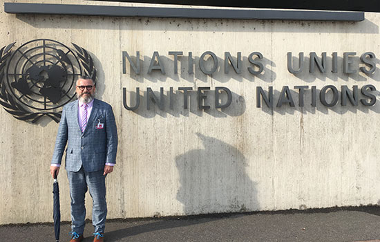 RIT/NTID professor addresses United Nations on rights of persons with disabilities