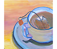 painting of a cup of coffee