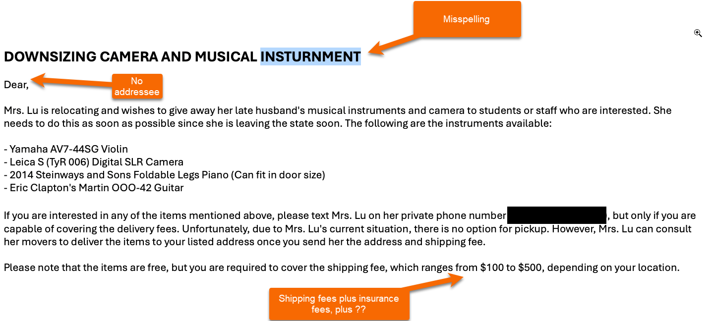 Screenshot of downsizing camera and instruments phish
