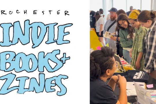 People browsing comics.