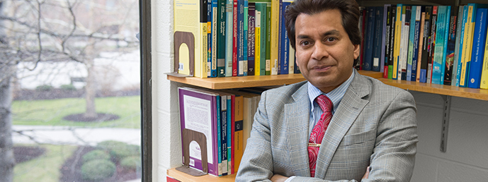 portrait of Akhtar A. Khan