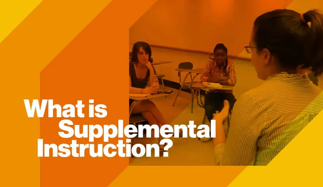 A thumbnail showing students in a classroom with text that reads: 'What is supplemental instruction?'