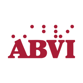 Logo of Association for the Blind and Visually Impaired (ABVI), colorized