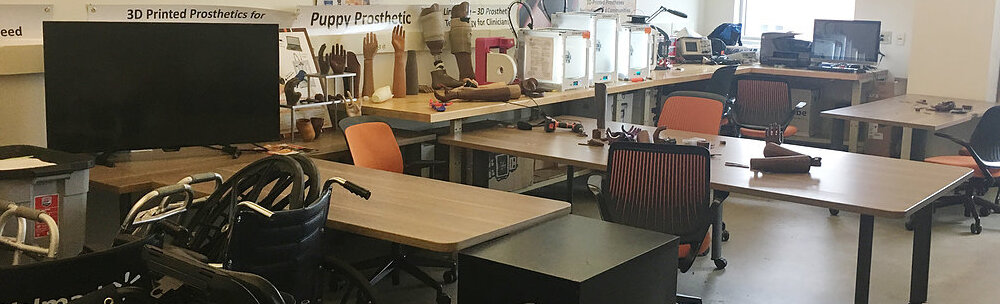 Photo of empy 3D Prosthetic Printing Lab