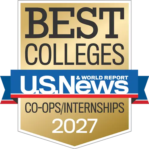 U.S. News and World Report Badge for Best Co-op or Internship Program for 2027