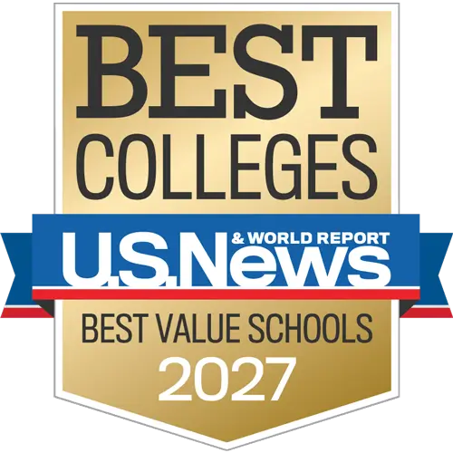 U.S. News and World Report Badge for Best Value Schools for 2027
