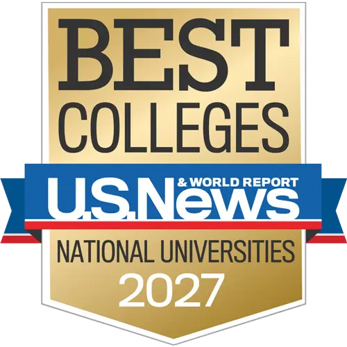 Best colleges U.S. News and World Report National Universities 2027 badge
