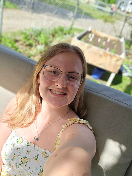 selfie of a student