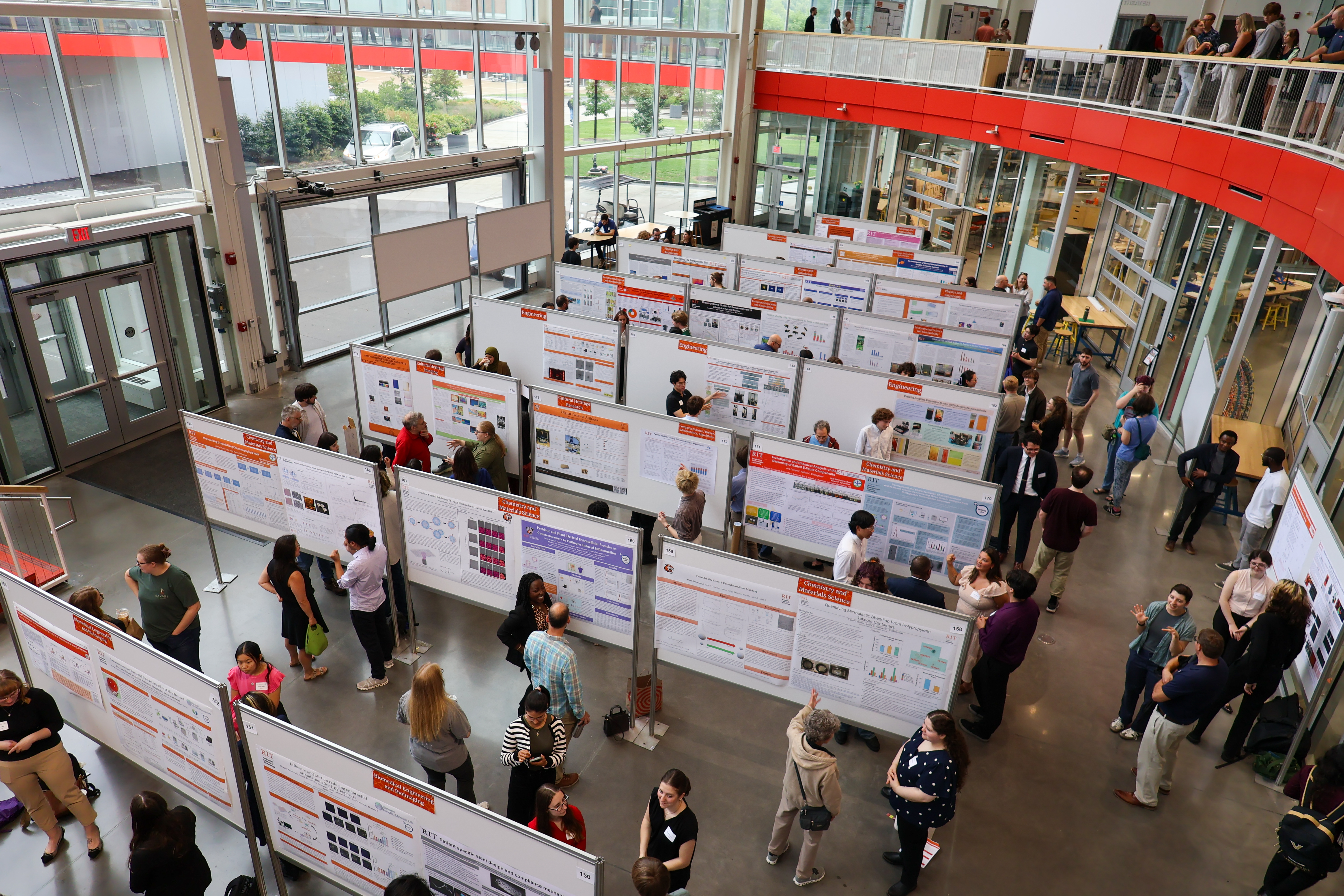 Photo of research posters
