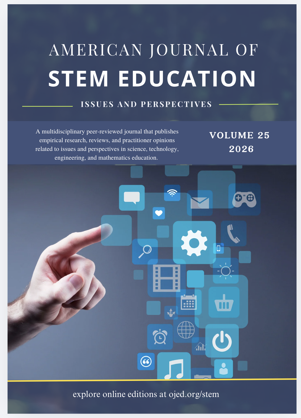 cover of a digital magazine
