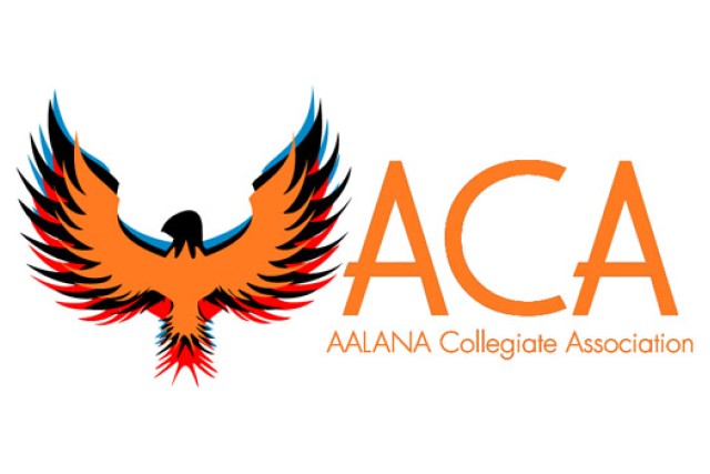 Logo for "AALANA Collegiate Association"