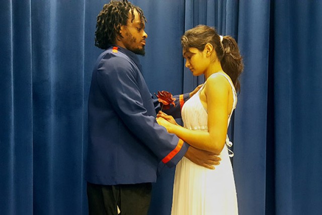 People performing on stage