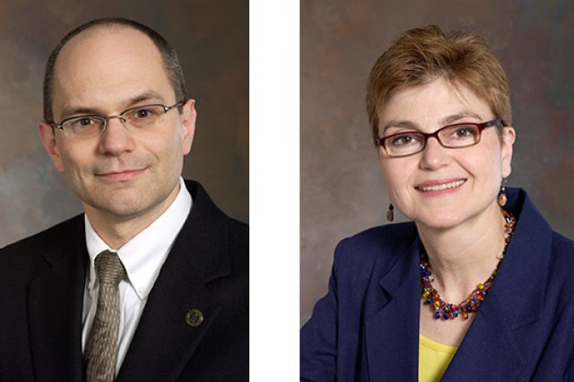 Two portraits of Professors