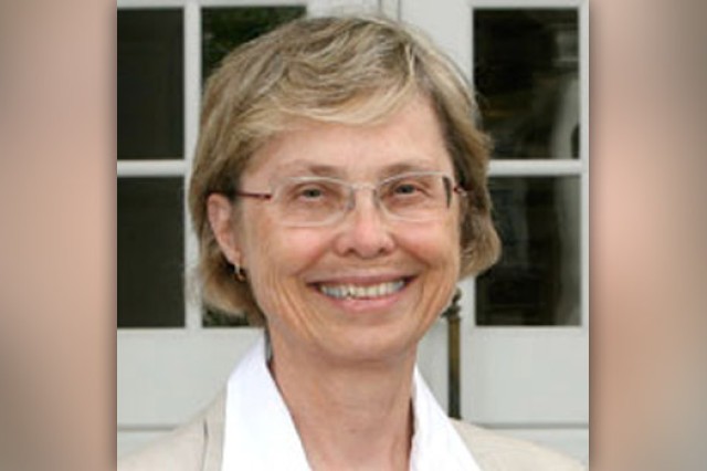 Professor posing for camera