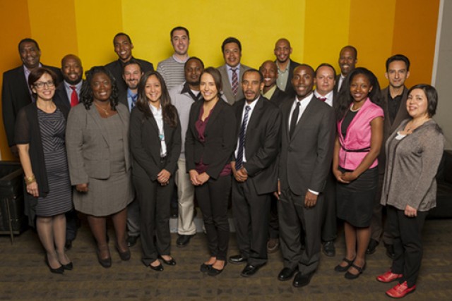 People gathered for picture