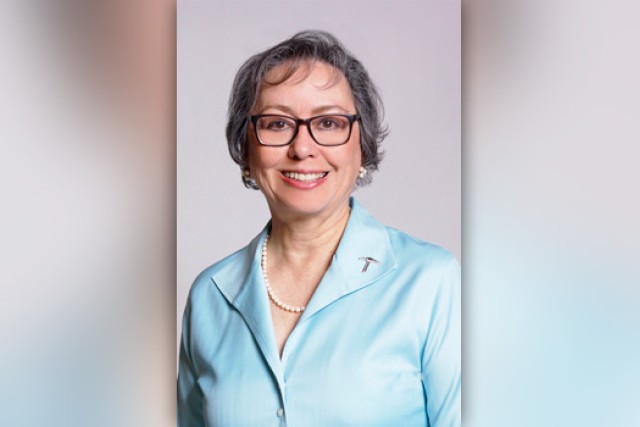 Professor posing for camera