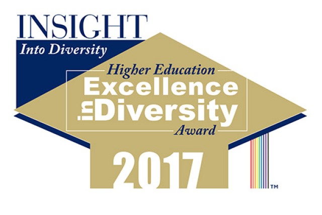 Poster for "Insight Into Diversity: Higher Education Excellence in Diversity award 2017"