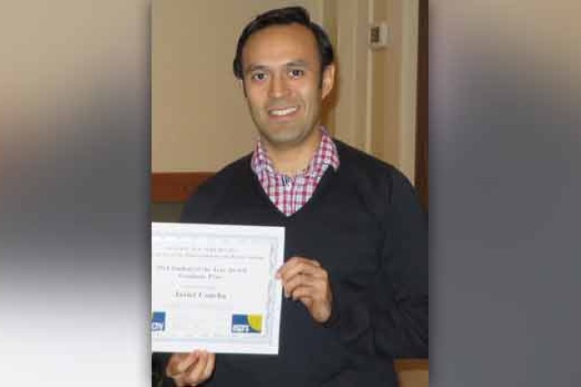 Person posing for camera