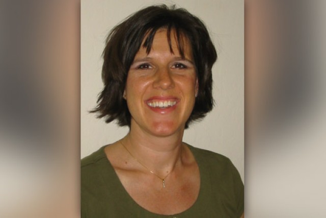 Professor posing for camera