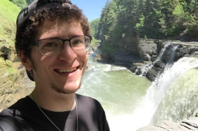 Person posing for camera