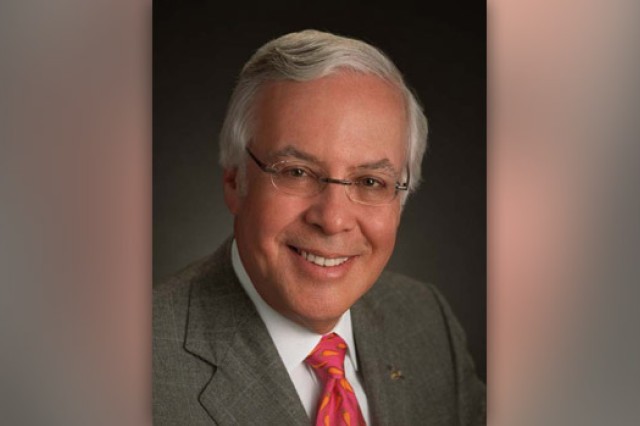 Professor posing for camera