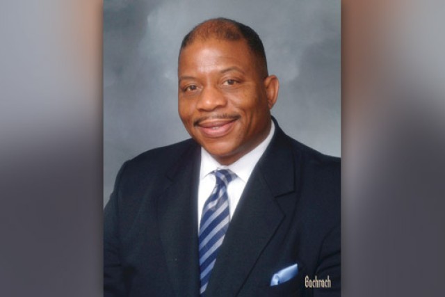 Professor posing for camera