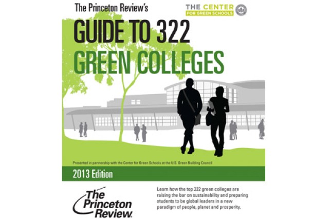 Poster for "The Princeton Review's Guide to 322 Green Colleges"