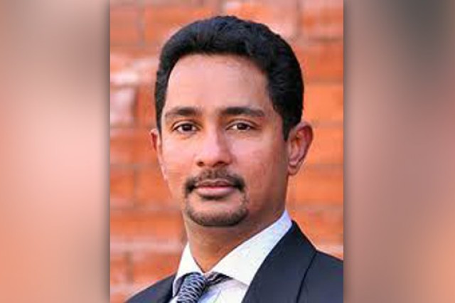 Person posing for camera