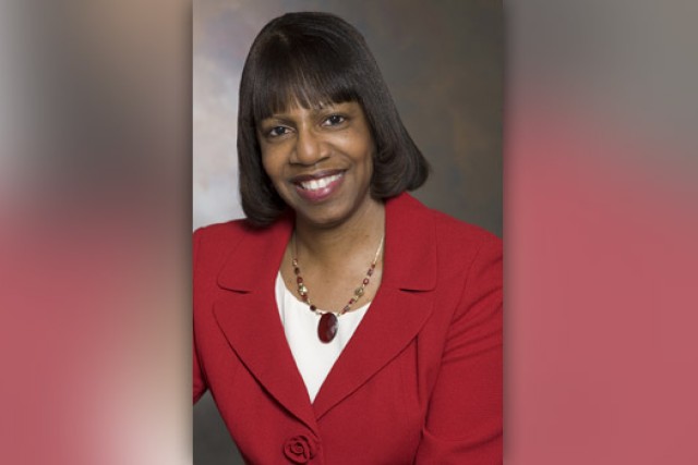 Professor posing for camera