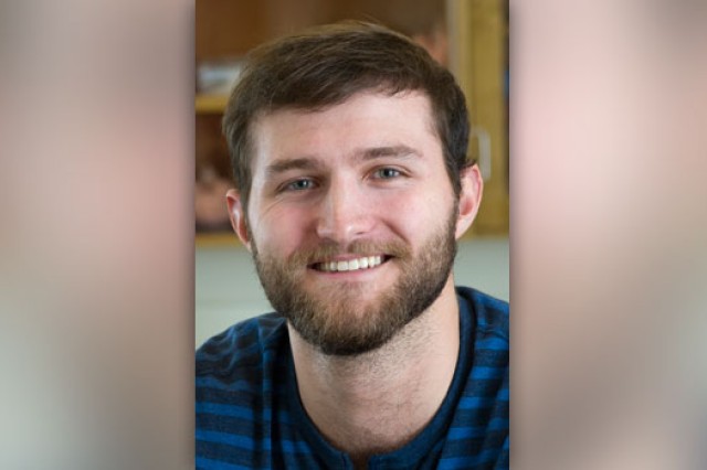 Student posing for camera