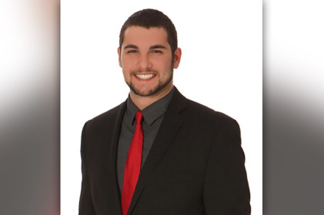 Business man posing for camera