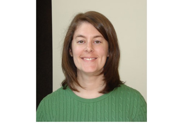 Professor posing for camera