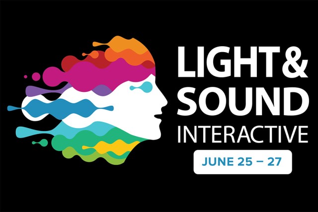 Graphic reads: Light & Sounds Interactive, June 25-27.