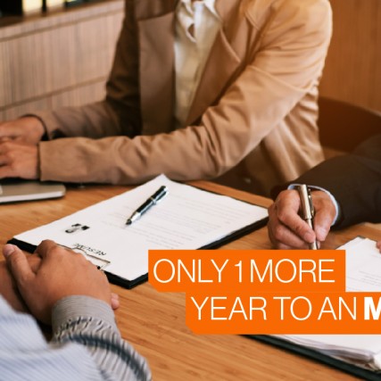 Only 1 More Year To An MBA