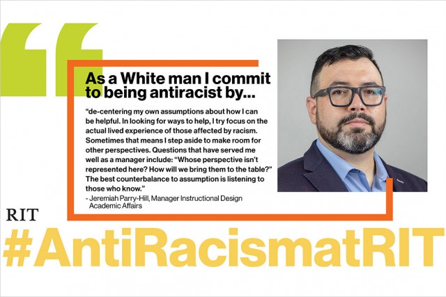 statement by Jeremiah Parry-Hill committing to being antiracist.