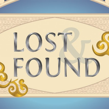 logo for Lost & Found game.