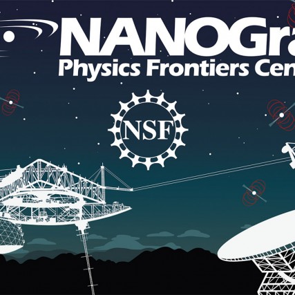 NANOGrav Physics Frontiers Center graphic.