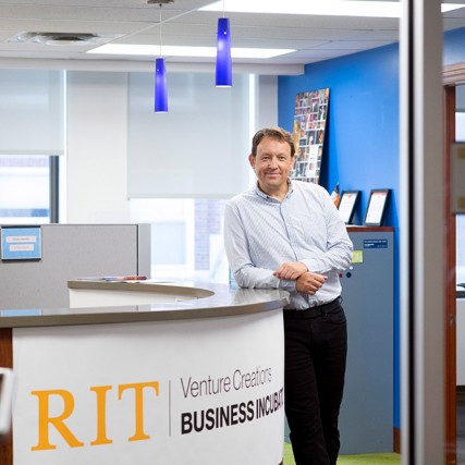environmental portrait of Johan Klarin.