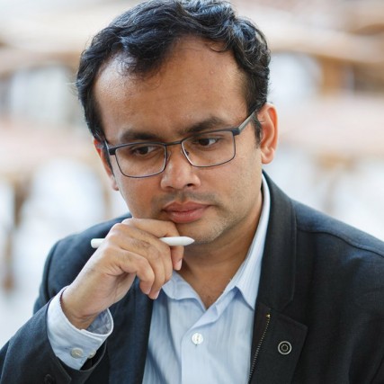 portrait of Muhammad Aurangzeb Ahmad.