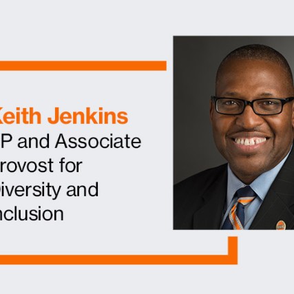 Keith Jenkins, VO and Associate Provost for Diversity and Inclusion.