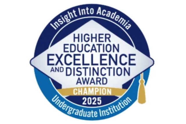 Higher Education and Distinction Champion Award logo