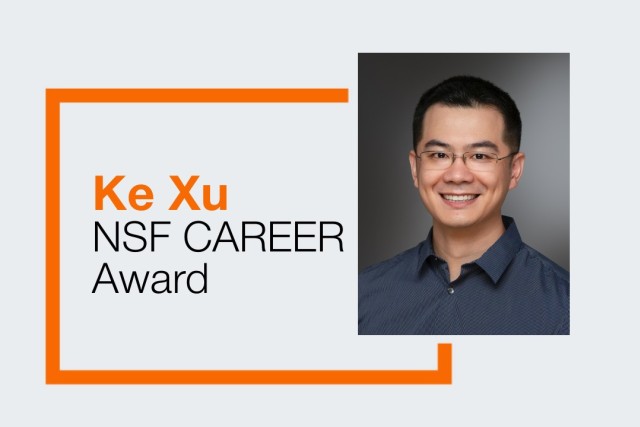 Assistant professor Ke Xu's headshot