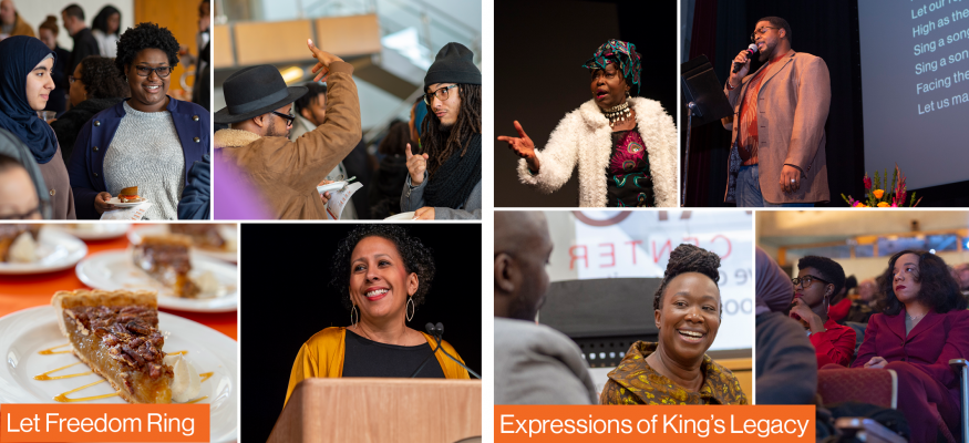 Collage of images from the event.