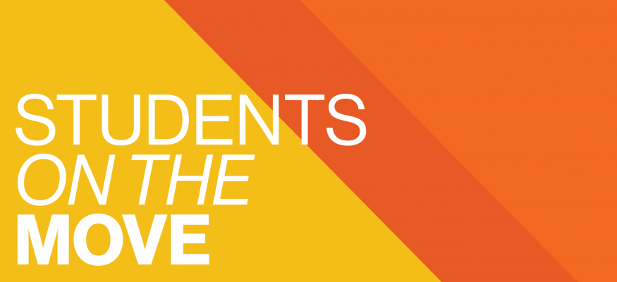 orange and yellow with white text