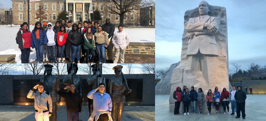 TRiO Upward Bound Students visit Washington, DC