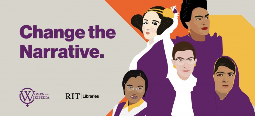 Empowering RIT community members to advance the representation of women on Wikipedia 