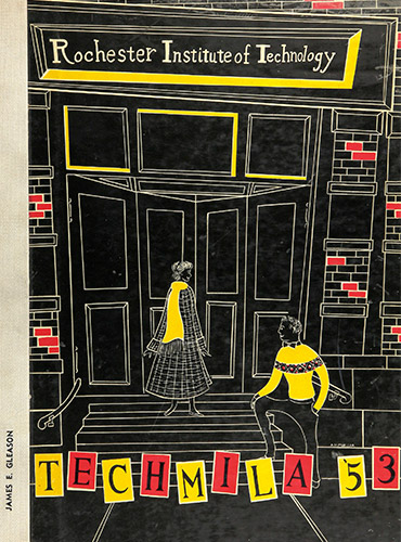 cover design of 1953 yearbook