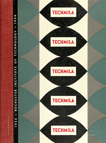 cover design of 1954 yearbook
