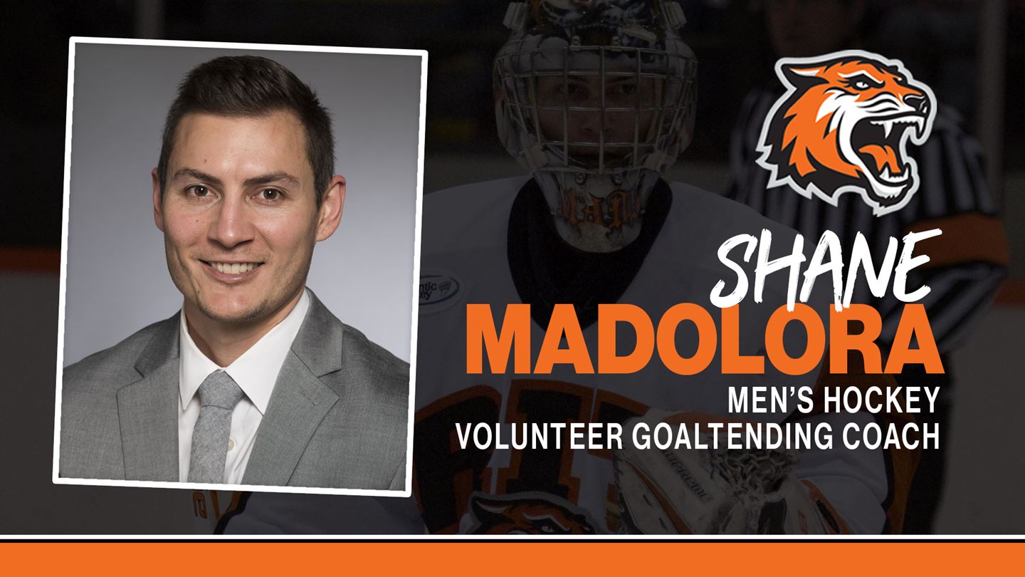 Shane Madoloa Men's Hockey Volunteer Goaltending Coach
